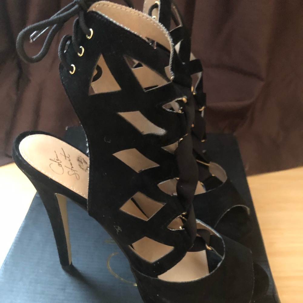 Colin Stuart Lace-up Sandal